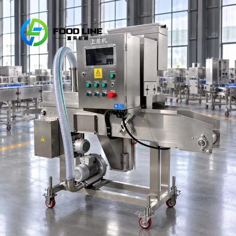 Quick Food Snacks - Máquina Empanizadora Automática, Construcción de Grado