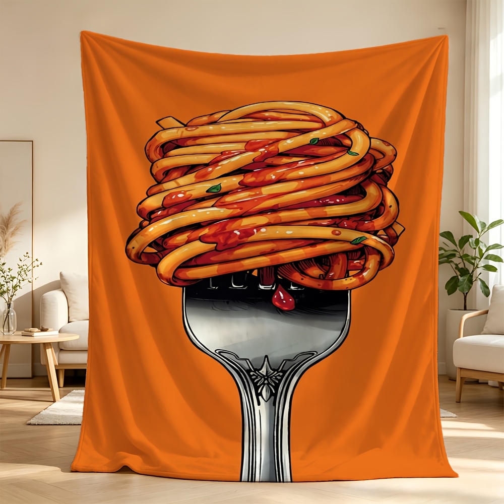 Food Giant Snacks - Manta Divertida con Diseño de Papas