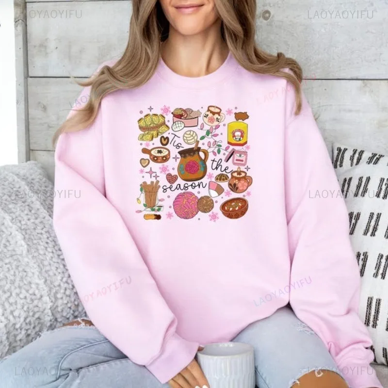 Sudadera con capucha navideña  - Food Snacks With Fiber reseña y precio