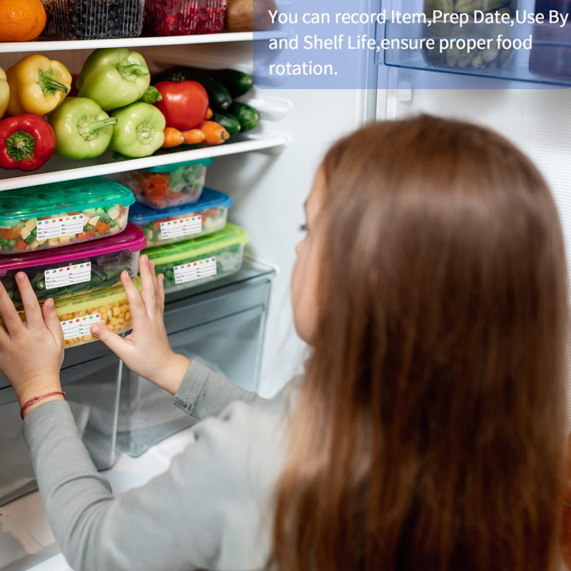 300 Etiquetas Adhesivas para A - Food Snacks Label reseña y precio