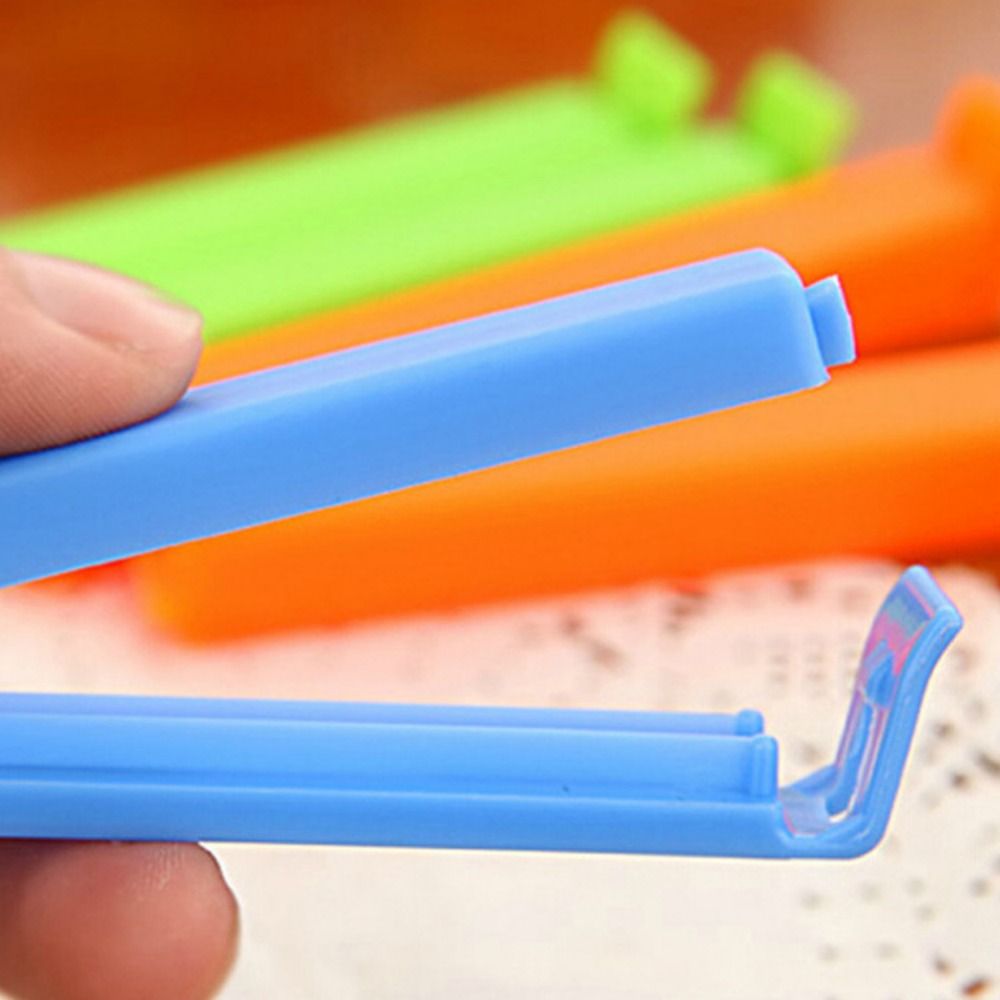 Clips de plástico reutilizable - Food Snacks Label reseña y precio