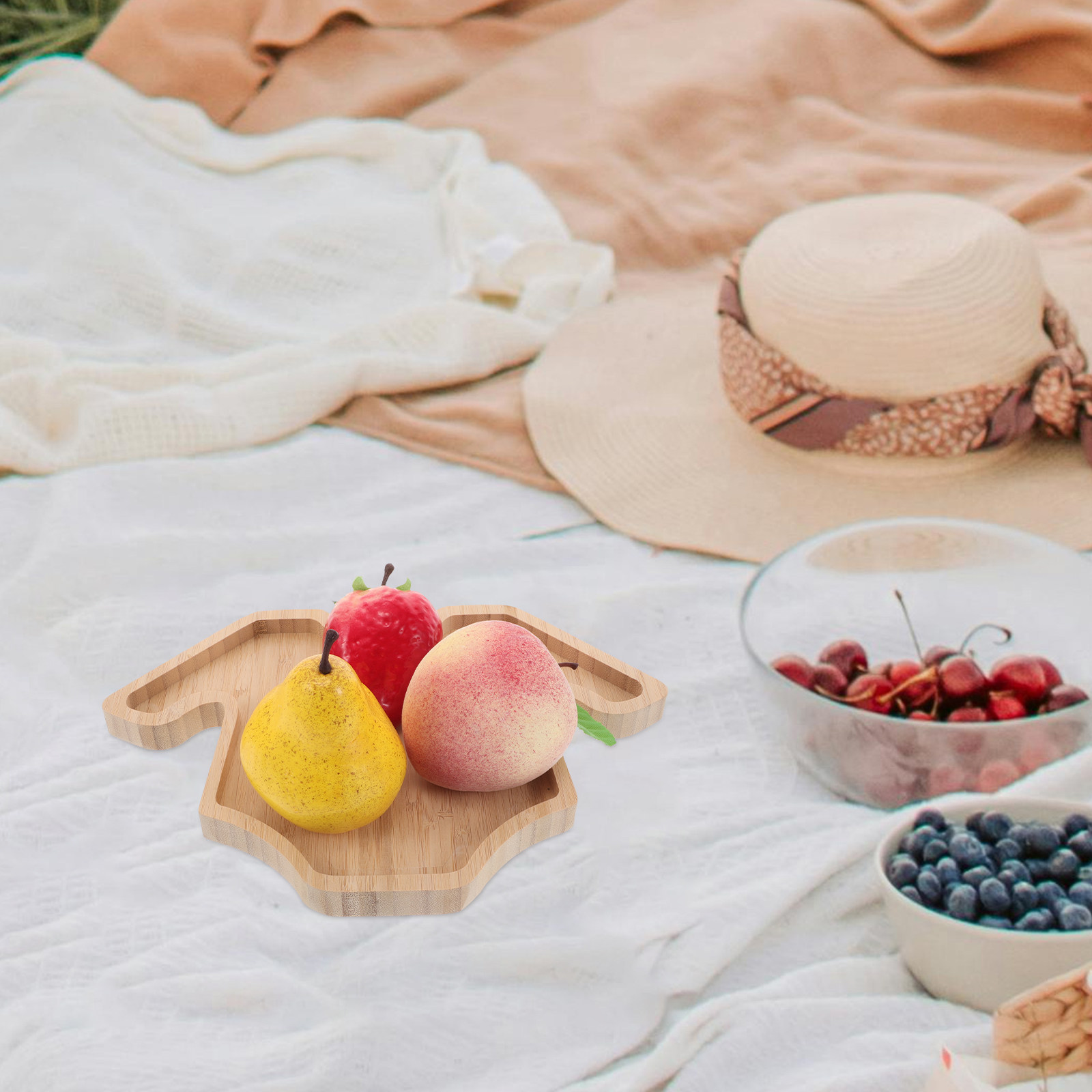 Bandeja de madera con diseño o - Food Snacks For Baby Shower reseña y precio