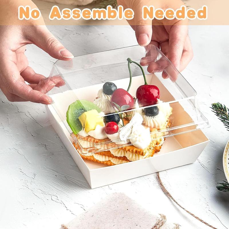 Paquete de 50 Cajas Pequeñas T - Food Snacks For Baby Shower reseña y precio