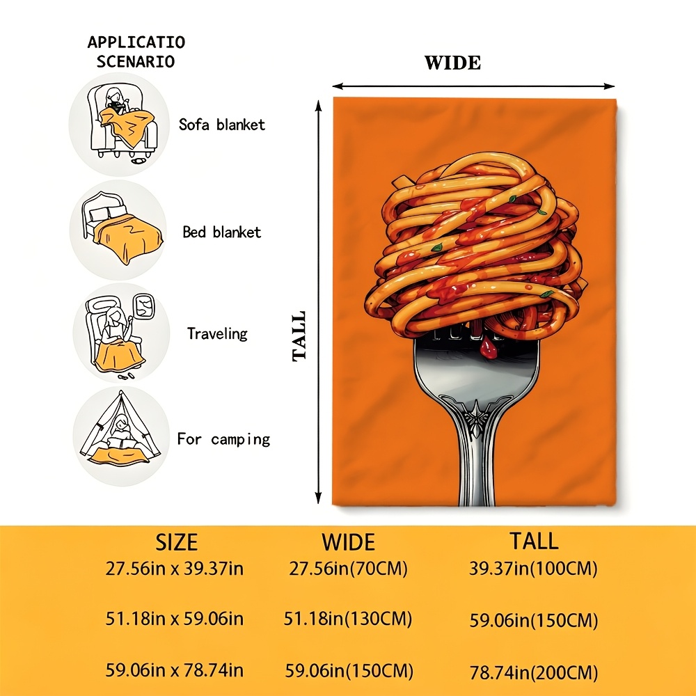 Manta Divertida con Diseño de  - Food Giant Snacks reseña y precio