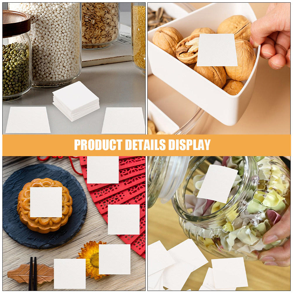 100 Uds. de láminas deshumidif - Food Snacks With Fiber reseña y precio