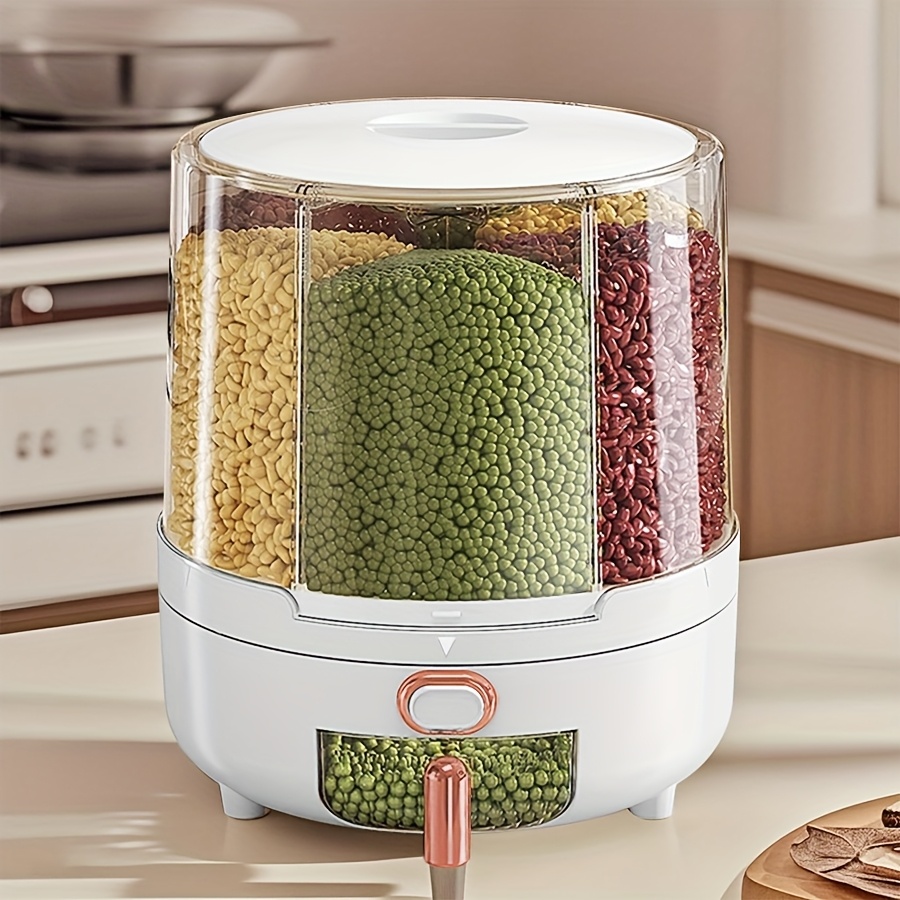 6 compartimentos 360 °   Conte - Dry Food Snacks reseña y precio